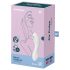Satisfyer Curvy Trinity 5+ - Smart 2-in-1 Vibrator (White)