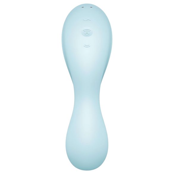 Satisfyer Curvy Trinity 5+ - Smart 2-in-1 Vibrator (Blue)