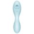 Satisfyer Curvy Trinity 5+ - Smart 2-in-1 Vibrator (Blue)