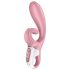 Satisfyer Hug Me - Smart Vibrator with Clit Arm (Pink)