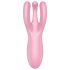 Satisfyer Threesome 4 - Smart Clitoral Vibrator (Pink)