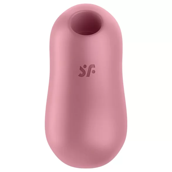 Satisfyer Cotton Candy - Air Pulse Clitoral Vibrator (Coral)