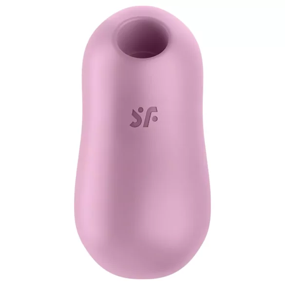 Satisfyer Cotton Candy - Rechargeable Air Pulse Clitoral Vibrator (Purple)