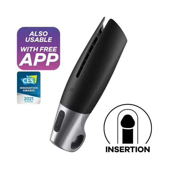 Satisfyer Power - Smart, Rechargeable Masturbator (Black)