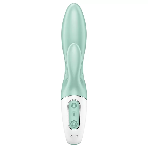 Satisfyer Air Pump Bunny 5 - App-controlled inflatable vibrator (mint)