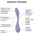 Satisfyer G-Spot Flex 5 - Smart Purple G-Spot Vibrator