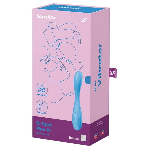Satisfyer G-Spot Flex 4 - Smart G-Spot Vibrator (Turquoise)
