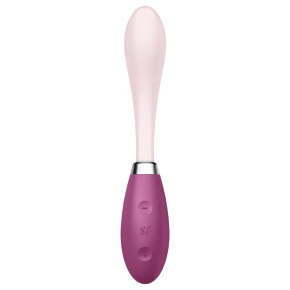 Satisfyer G-Spot Flex 3 - Rechargeable G-Spot Vibrator (Pink-Red)