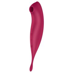   Satisfyer Twirling Pro - Smart 2-in-1 Clitoral Vibrator (Red)