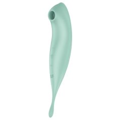   Satisfyer Twirling Pro - Smart 2-in-1 Clitoral Vibrator (Mint)