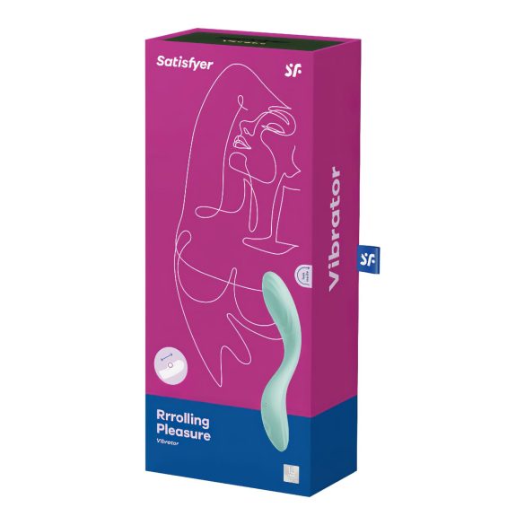 Satisfyer Rrrolling - Mint G-Spot Vibrator with Motion Ball