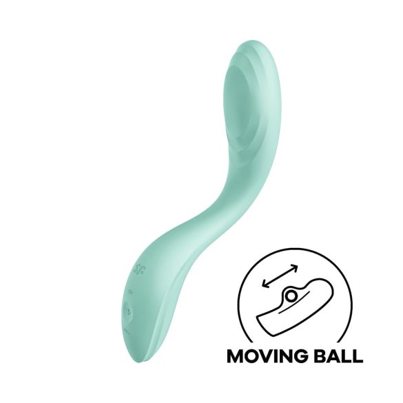 Satisfyer Rrrolling - Mint G-Spot Vibrator with Motion Ball