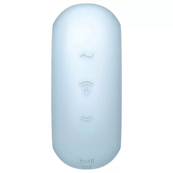 Satisfyer Pro To Go 3 - rechargeable air‑pulse clitoral stimulator (blue)
