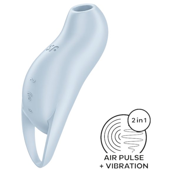 Satisfyer Pocket Pro 1 - Air Pulse Clitoral Stimulator (Blue)