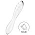 Satisfyer Dazzling Crystal 1 - Dual-Ended Glass Dildo (Clear)