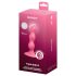 Satisfyer Triple Ball-R - Beaded Anal Vibrator (Pink)