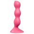 Satisfyer Triple Ball-R - Beaded Anal Vibrator (Pink)