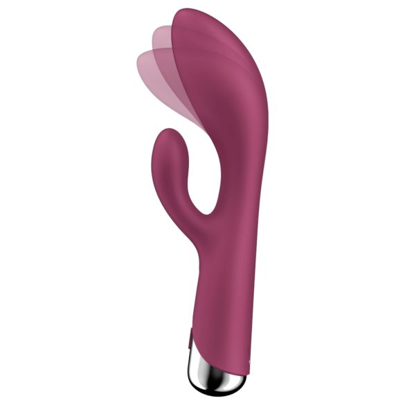 Satisfyer Spinning Rabbit 1 - Red Rotating Clitoral Vibrator