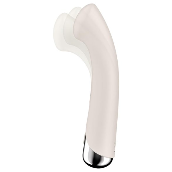 Satisfyer Spinning G-Spot 1 - Rotating Head G-Spot Vibrator (Beige)