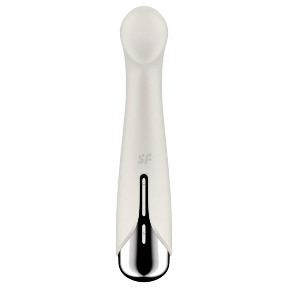 Satisfyer Spinning G-Spot 1 - Rotating Head G-Spot Vibrator (Beige)