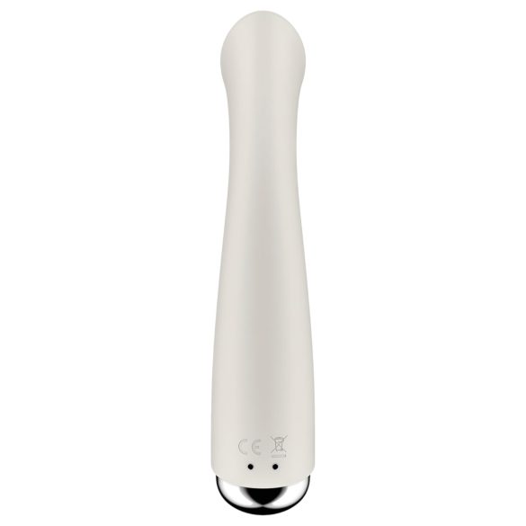 Satisfyer Spinning G-Spot 1 - Rotating Head G-Spot Vibrator (Beige)