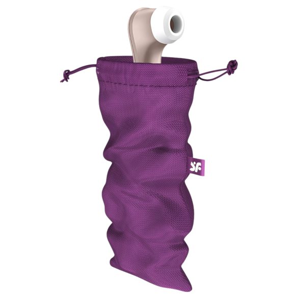 Satisfyer Treasure Bag L - Discreet Storage Pouch - Medium (Purple)