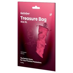   Satisfyer Treasure Bag XL - Discreet Extra Large Storage Bag (Pink)