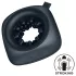 Satisfyer Ring Stroker - rechargeable vibrating masturbator (black)