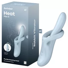 Satisfyer Heat Flex 4 - warming clitoral-arm vibrator (blue)