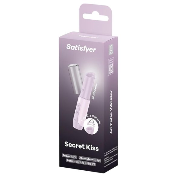 Satisfyer Secret Kiss - Air-Pulse Clitoral Stimulator (Pink)