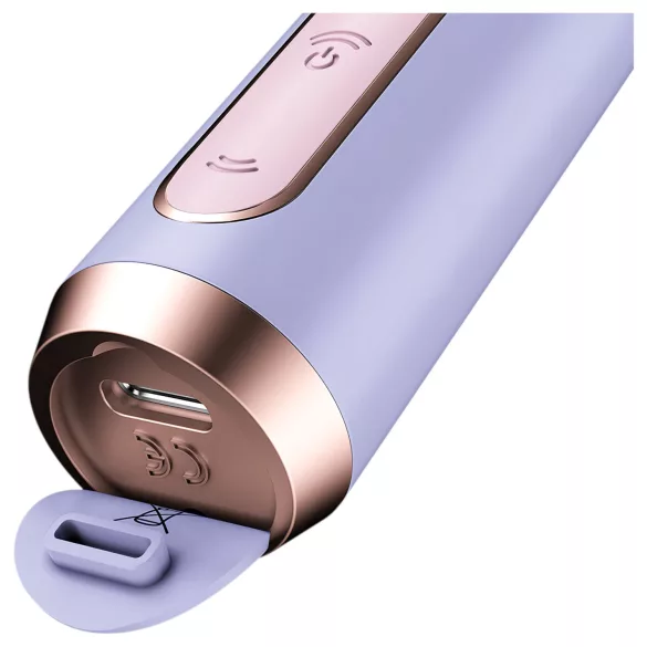 Satisfyer Bold Kiss - air-pulse lipstick vibrator (pink)