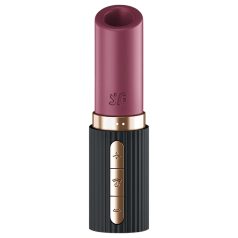 Satisfyer Deep Kiss - Air Pulse Lipstick Vibrator (Black)