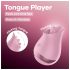 Satisfyer Tongue Teaser - Licking Clitoral Vibrator (Pink)