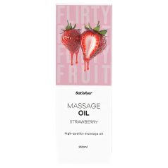 Satisfyer - Flavored Massage Oil - Strawberry (250ml)