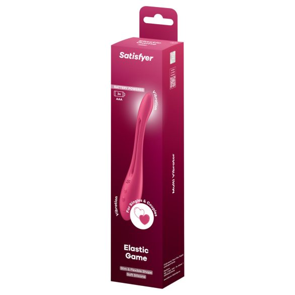 Satisfyer Elastic Game - Flexible Couples Vibrator (Pink)