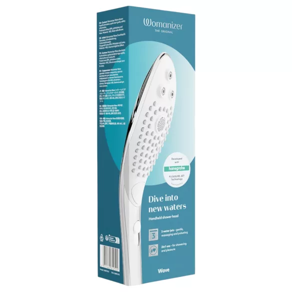 Womanizer Wave - Massaging Shower Head (Chrome)