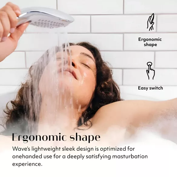 Womanizer Wave - Massaging Shower Head (Chrome)