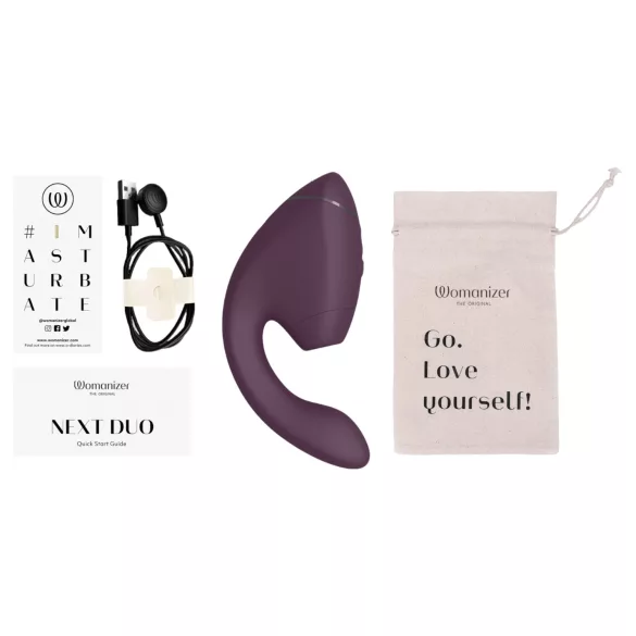 Women’s Pleasure Duo - 2in1 G-Spot Vibrator (Purple)