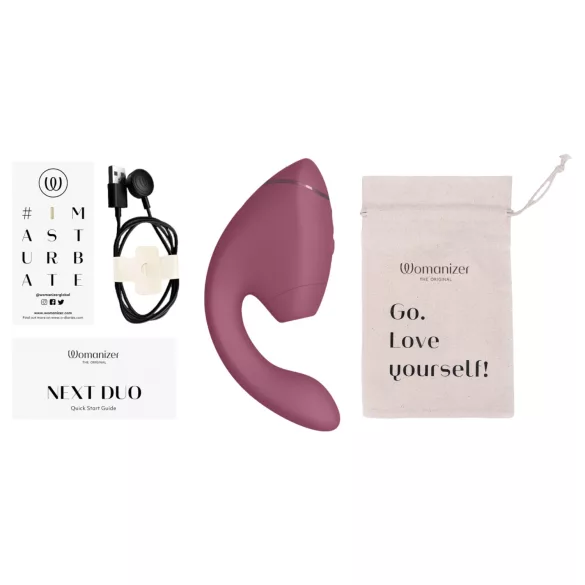 Womanizer Next Duo - 2in1 G-Spot Vibrator (Pink)