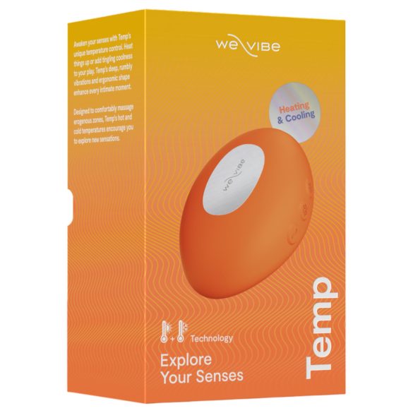 We-Vibe Temp - Cooling & Heating Clitoral Vibrator (Orange)