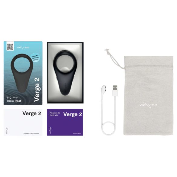 We-Vibe Verge 2 - Smart Vibrating Ring (Black)