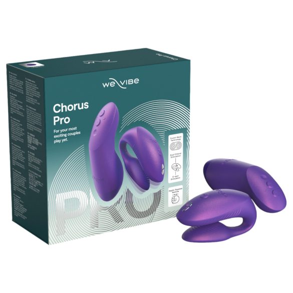We-Vibe Chorus Pro - Smart Remote Couple's Vibrator (Purple)