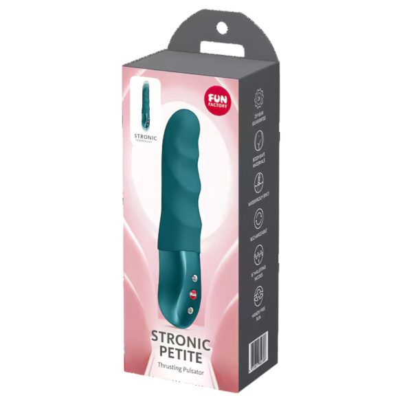 Fun Factory Stronic Petite - Ribbed Green Vibrator