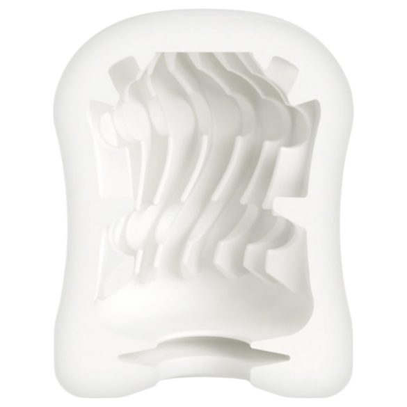 Mystim MasturbaTIN Swirl Girl - Wavy Masturbator (White)
