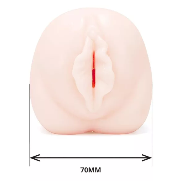 TAMASHII Continuous Orgasm - anime-style vagina masturbator (natural)