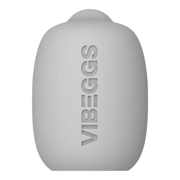 VIBEGGS Ribs Delight - Vibrating Egg Masturbator (White)