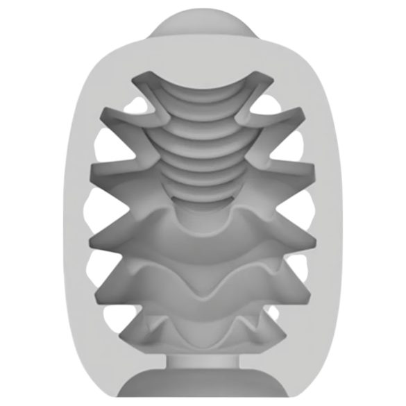 VIBEGGS Candy Curves - Vibrating Egg Massager (White)