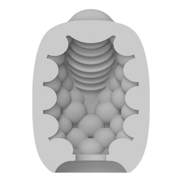 VIBEGGS Blow Misty - Vibrating Egg Masturbator (White)