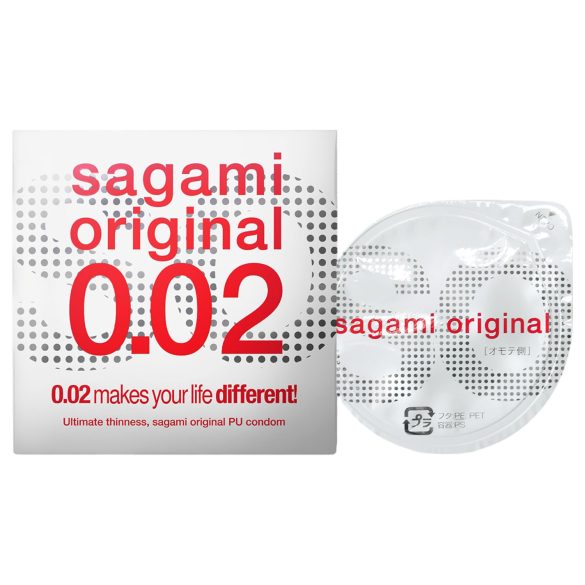 Sagami Original 0.02 - Condom - 55mm (1pc)