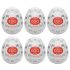 TENGA Egg Boxy - Egg-shaped Personal Massager (6 pack)
